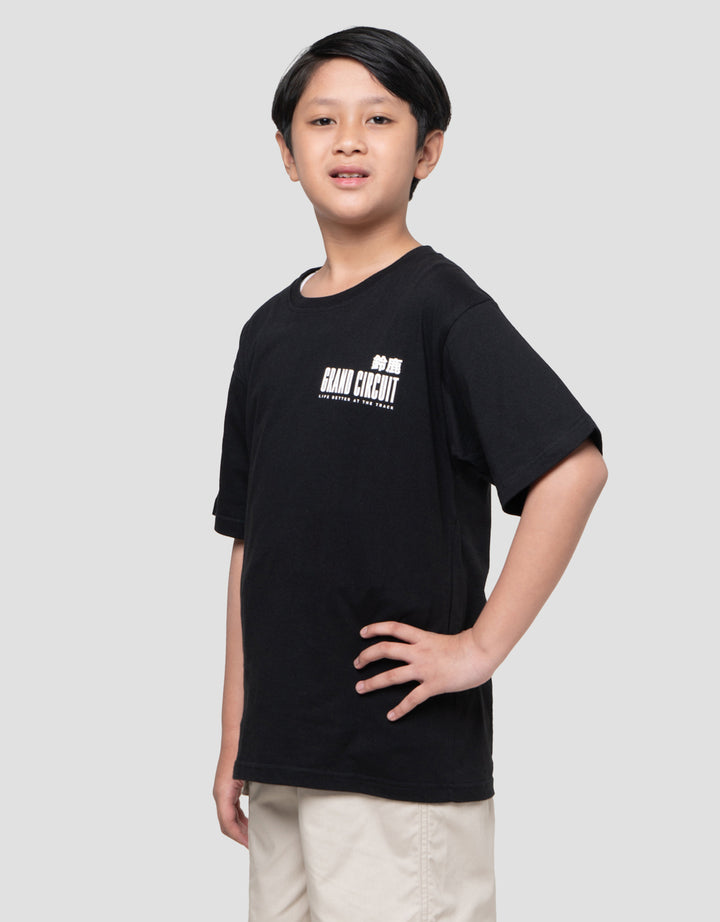 Nevada Print Racing Grand Prix Kaos Anak Laki-laki