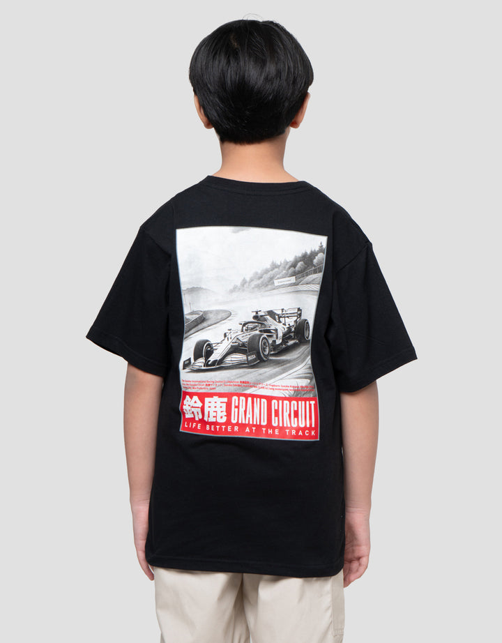 Nevada Print Racing Grand Prix Kaos Anak Laki-laki