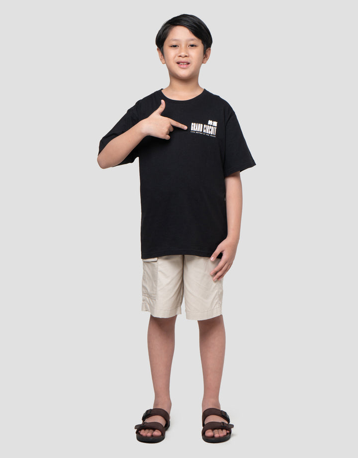 Nevada Print Racing Grand Prix Kaos Anak Laki-laki