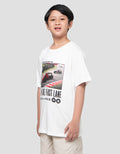 Nevada Print Racing Car Kaos Anak Laki-laki