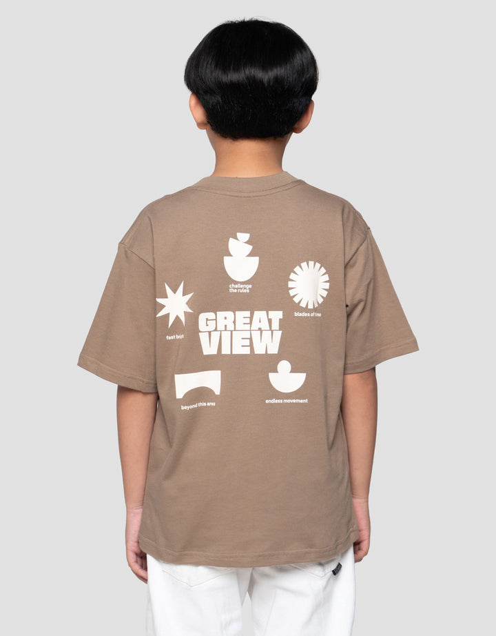 Nevada OVZ Both Side View Kaos Anak Laki-laki