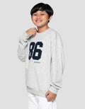 Nevada Basic Crewneck With Patch 86 Sweater Anak Laki-laki
