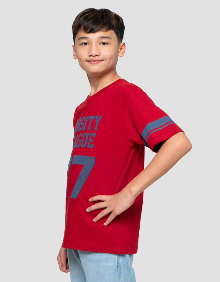 Nevada Print Varsity League Kaos Anak Laki-laki