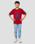 Nevada Print Varsity League Kaos Anak Laki-laki