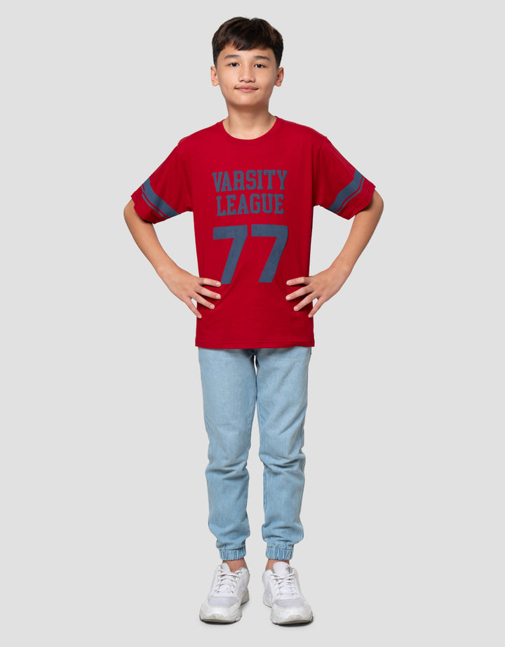 Nevada Print Varsity League Kaos Anak Laki-laki