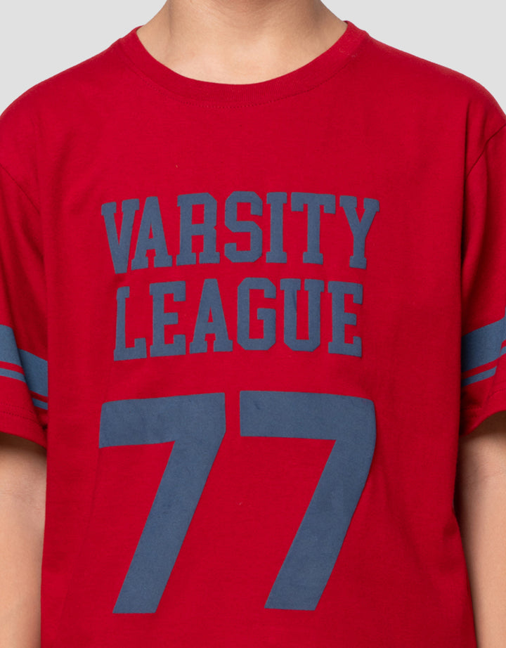 Nevada Print Varsity League Kaos Anak Laki-laki