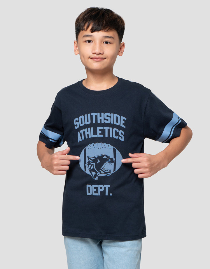 Nevada Print Southside Varsity Kaos Anak Laki-laki