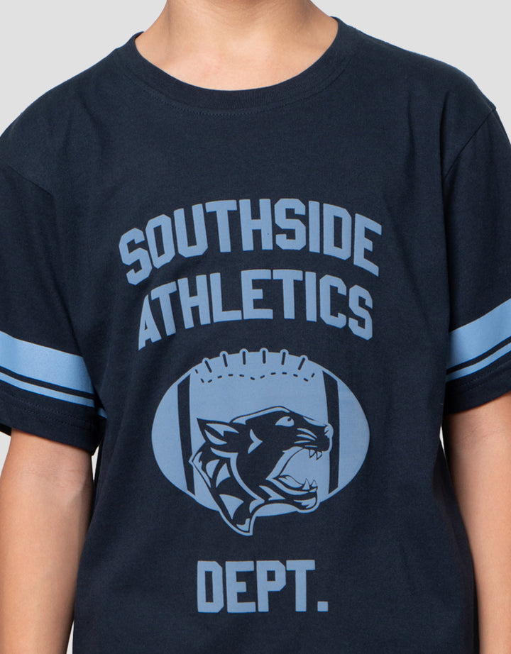 Nevada Print Southside Varsity Kaos Anak Laki-laki