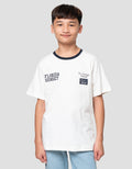 Nevada Ringer Print Small Wording Kaos Anak Laki-laki