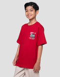 Nevada Both Side Print Racing Kaos Anak Laki-laki