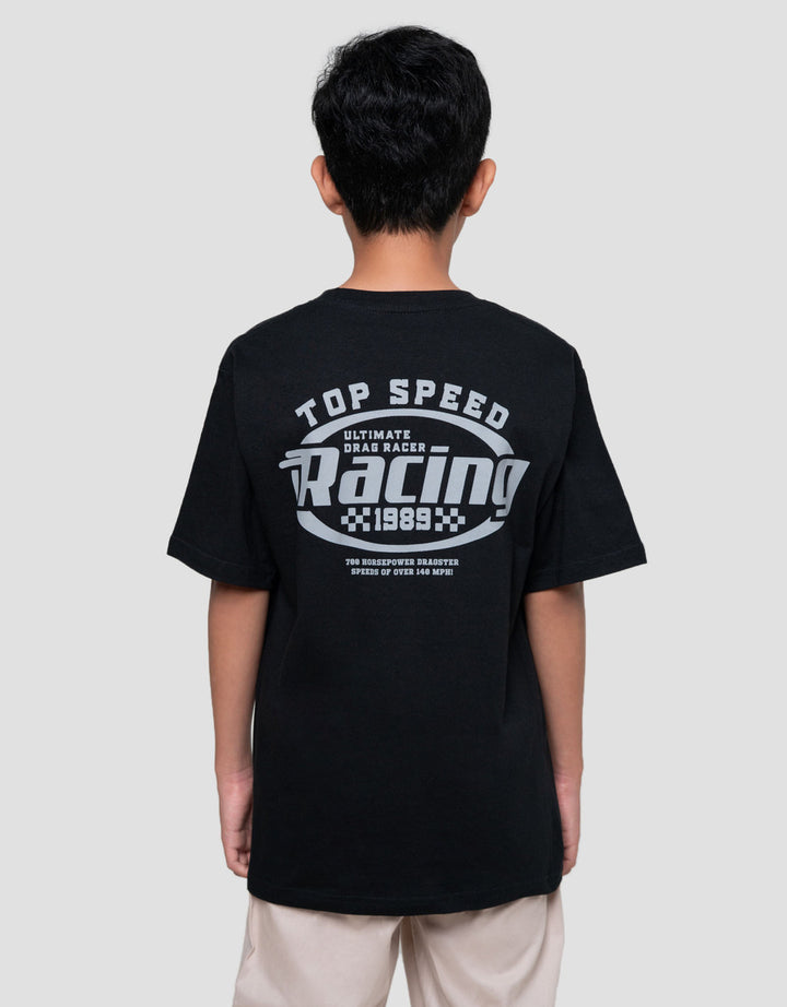 Nevada Print Top Speed Kaos Anak Laki-laki