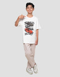 Nevada Print Racing Cars Kaos Anak Laki-laki