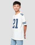 Nevada Print Number Kaos Oversize Anak Laki-laki