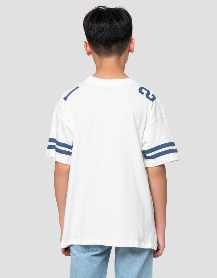 Nevada Print Number Kaos Oversize Anak Laki-laki
