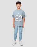 Nevada Print Number Kaos Oversize Anak Laki-laki