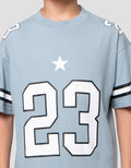 Nevada Print Number Kaos Oversize Anak Laki-laki