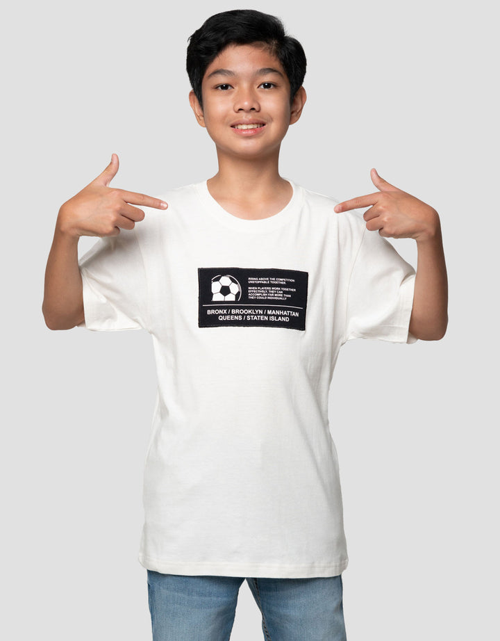 Nevada Print Soccer Kaos Anak Laki-laki