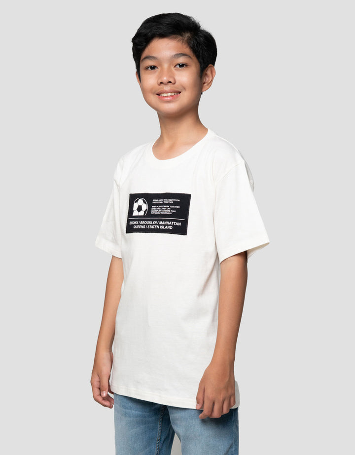 Nevada Print Soccer Kaos Anak Laki-laki