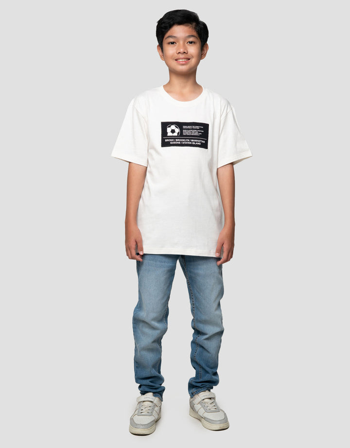 Nevada Print Soccer Kaos Anak Laki-laki