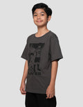 Nevada Print Casual Anime Soccer Kaos Anak Laki-laki
