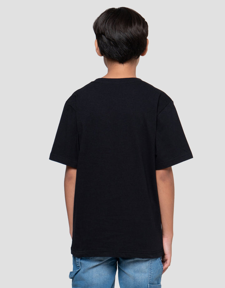 Nevada Print On Chest Stripe Kaos Anak Laki-laki