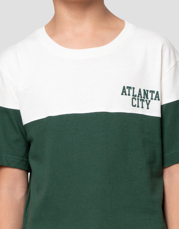Nevada Cut N Sewn Solid Print Atlanta Kaos Anak Laki-laki