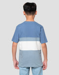 Nevada Cut N Sewn Solid 3 Tone Kaos Anak Laki-laki