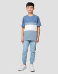 Nevada Cut N Sewn Solid 3 Tone Kaos Anak Laki-laki