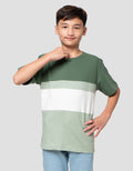 Nevada Cut N Sewn Solid 3 Tone Kaos Anak Laki-laki