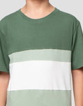 Nevada Cut N Sewn Solid 3 Tone Kaos Anak Laki-laki