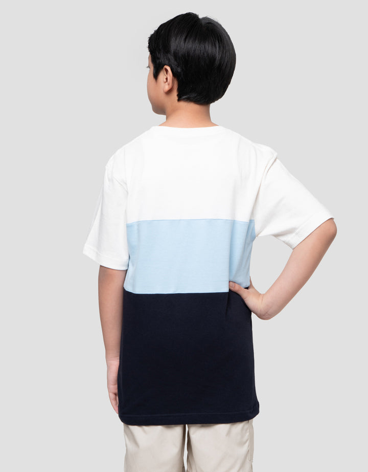 Nevada Cut N Sewn Solid With Print Kaos Anak Laki-laki