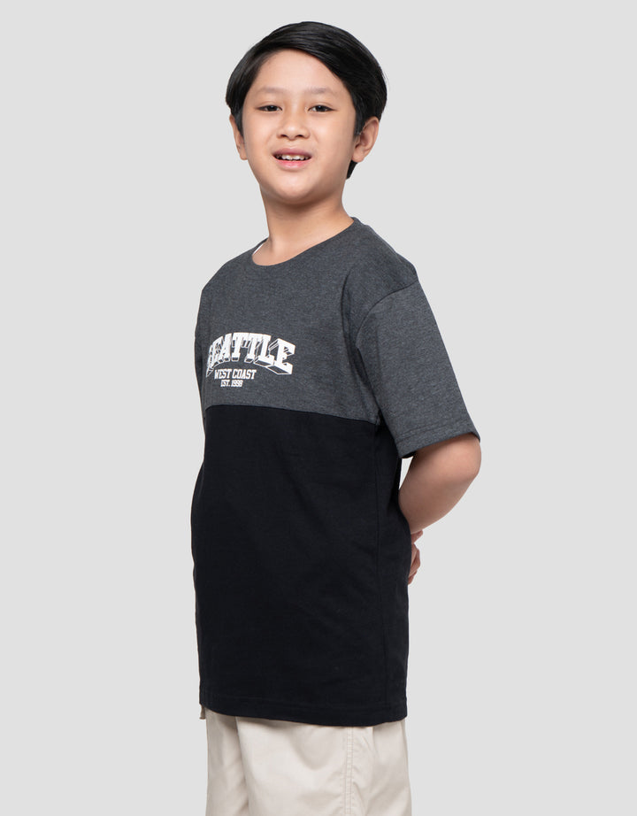 Nevada Cut N Sewn Print Seattle Kaos Anak Laki-laki