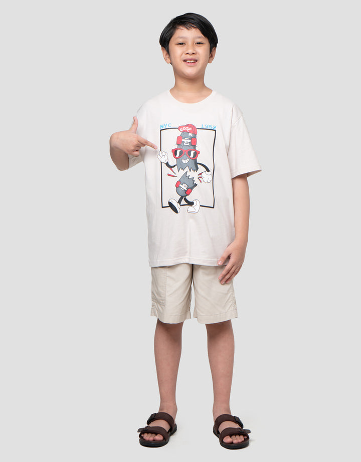 Nevada Print Nyc Kaos Anak Laki-laki