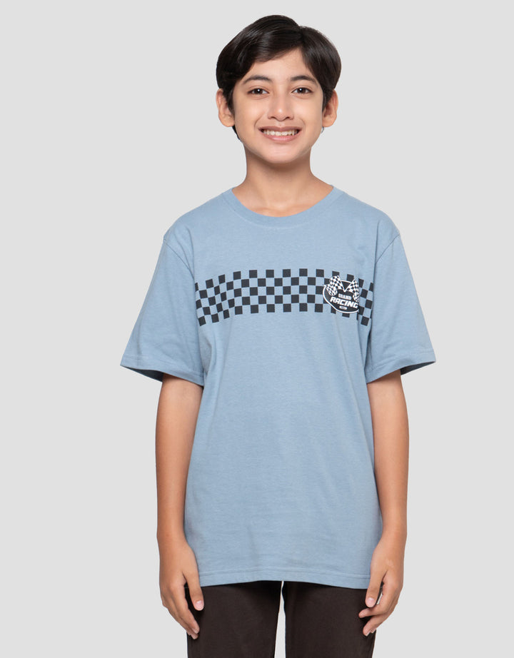 Nevada Stripe Racing Kaos Anak Laki-laki