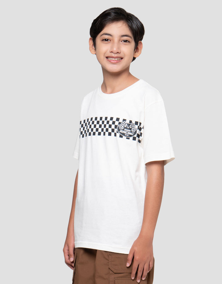 Nevada Stripe Racing Kaos Anak Laki-laki