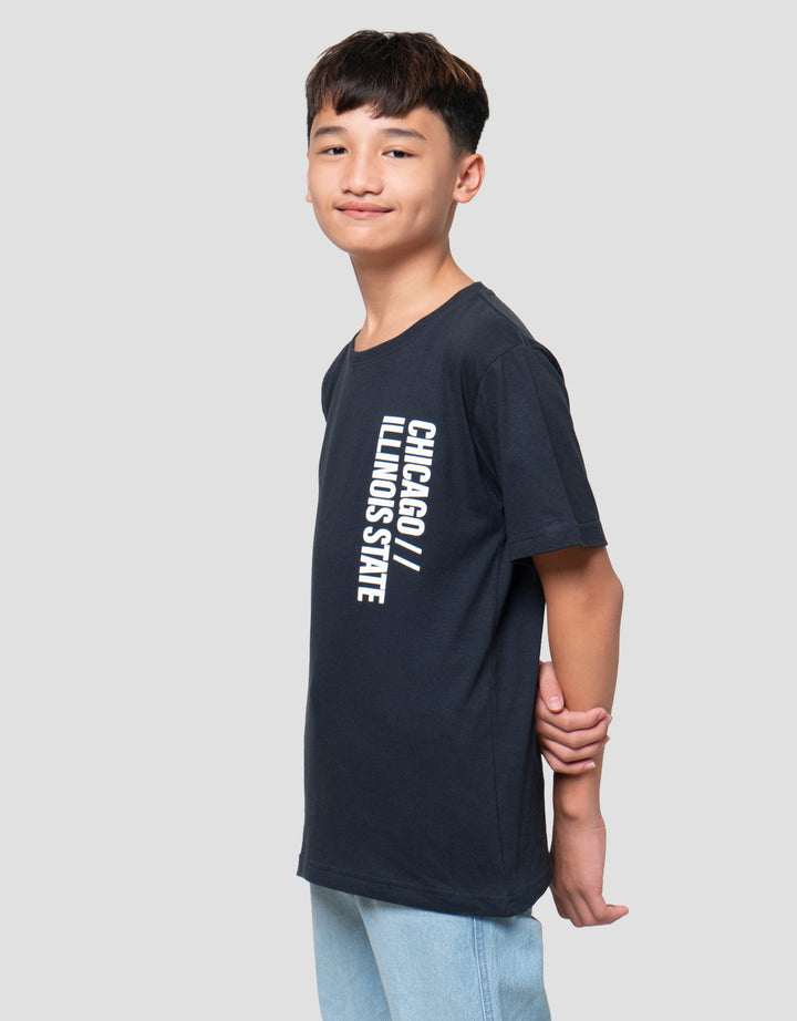 Nevada Print Chicago Kaos Anak Laki-laki