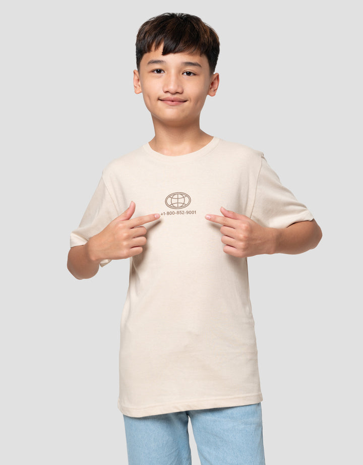 Nevada Both Side Print Boston Kaos Anak Laki-laki