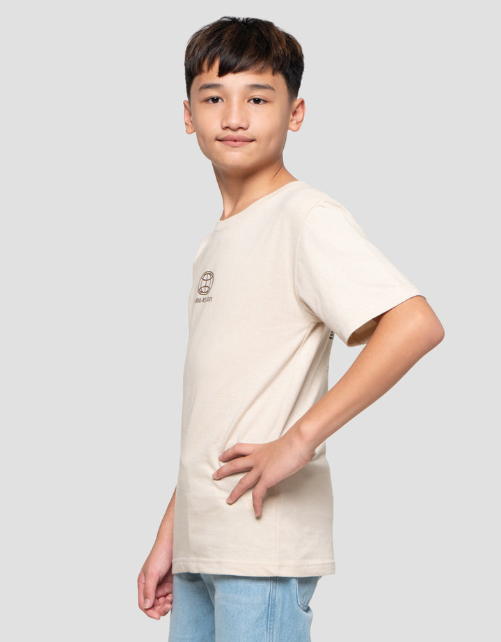 Nevada Both Side Print Boston Kaos Anak Laki-laki