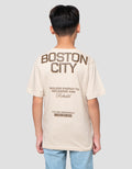 Nevada Both Side Print Boston Kaos Anak Laki-laki