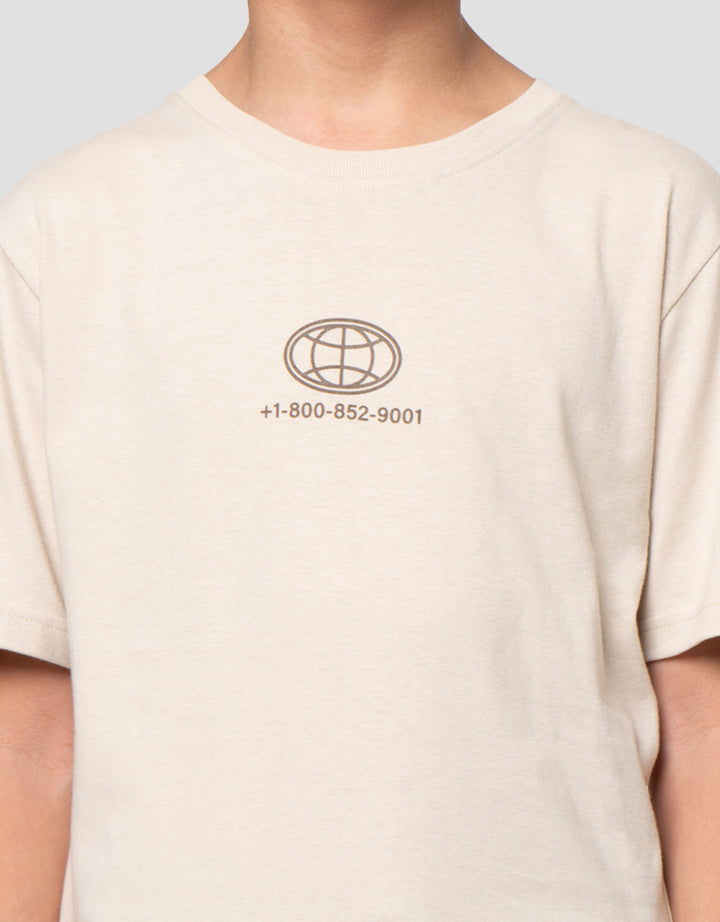 Nevada Both Side Print Boston Kaos Anak Laki-laki