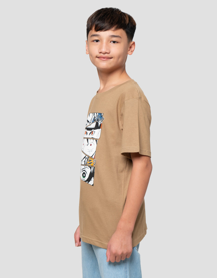 Nevada Print Car Anime Kanji  Kaos Anak Laki-laki