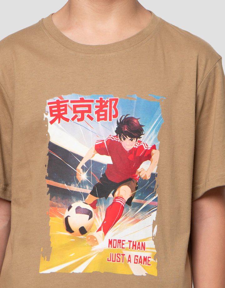 Nevada Print Soccer More Than Just A Game Kaos Anak Laki-laki
