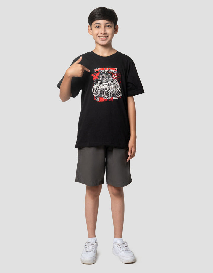 Nevada Monster Truck Kaos Anak Laki-laki