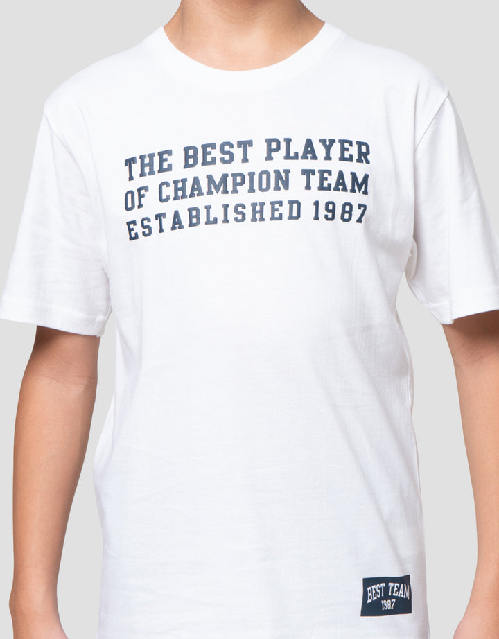 Nevada Print Number Pakaian Setelan Anak Laki-laki