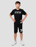 Nevada Print Big Number Pakaian Setelan Anak Laki-laki