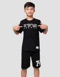 Nevada Print Big Number Pakaian Setelan Anak Laki-laki