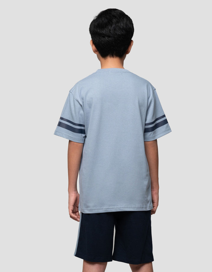 Nevada Print Boston Baju Setelan Anak Laki-laki