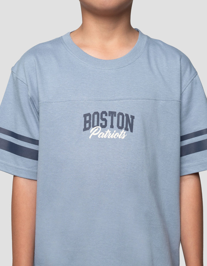 Nevada Print Boston Baju Setelan Anak Laki-laki