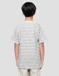 Nevada Knit Texture Pin Stripe Kaos Anak Laki-laki