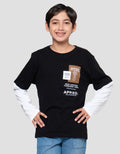 Nevada 2 Pcs Look Alike With Patch Kaos Anak Laki-laki